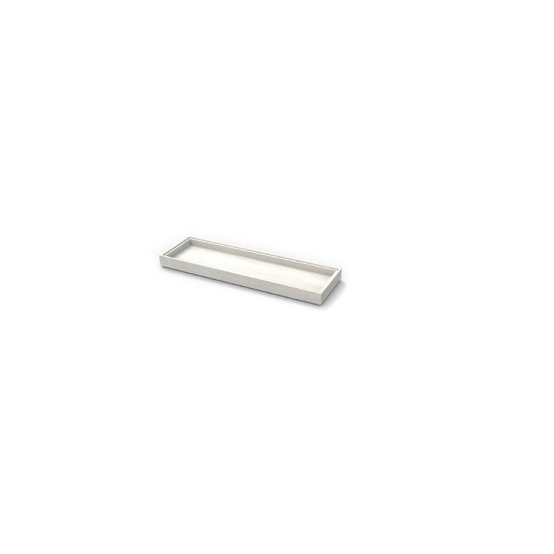 Ξύλινος Δίσκος Λευκός 2/4GN-40mm Craster Flow White