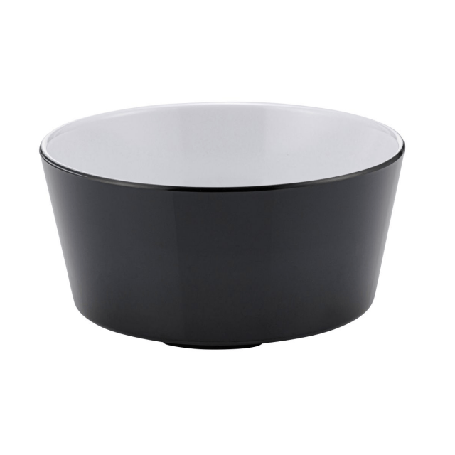 Μπολ μελαμίνης 500ml Dalebrook Mayfair Black & White 