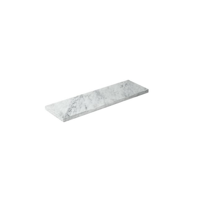 Μαρμάρινη Λευκή Επιφάνεια 2/4GN Craster Flow Plinth White