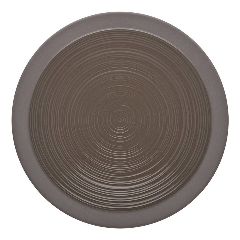 Πιάτο Ρηχό 26cm Degrenne Bahia Brown Basalt