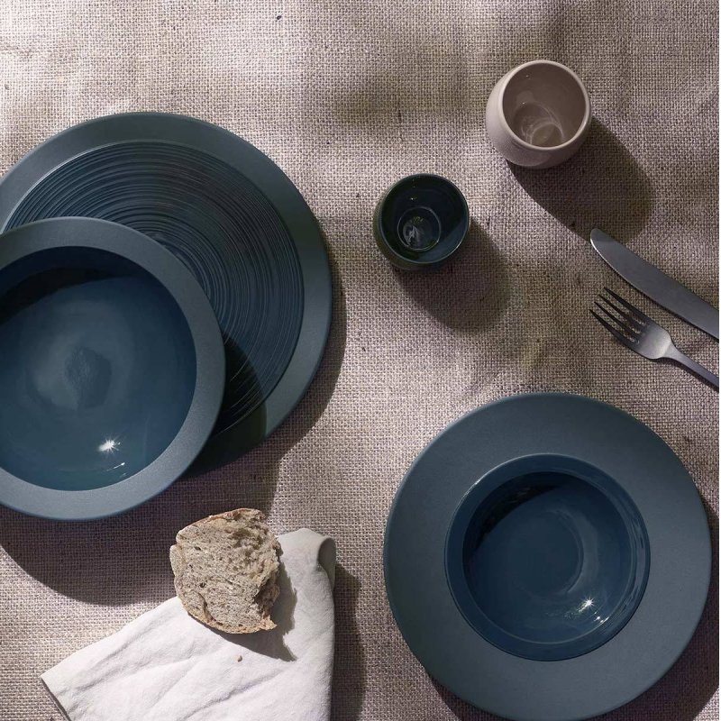 Πιάτο Ρηχό 29cm Degrenne Bahia Blue Stone  