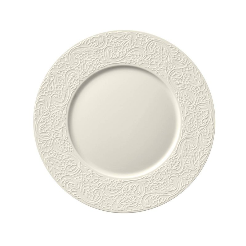 Πιάτο Ρηχό 24cm Degrenne L-Couture Ιβουάρ