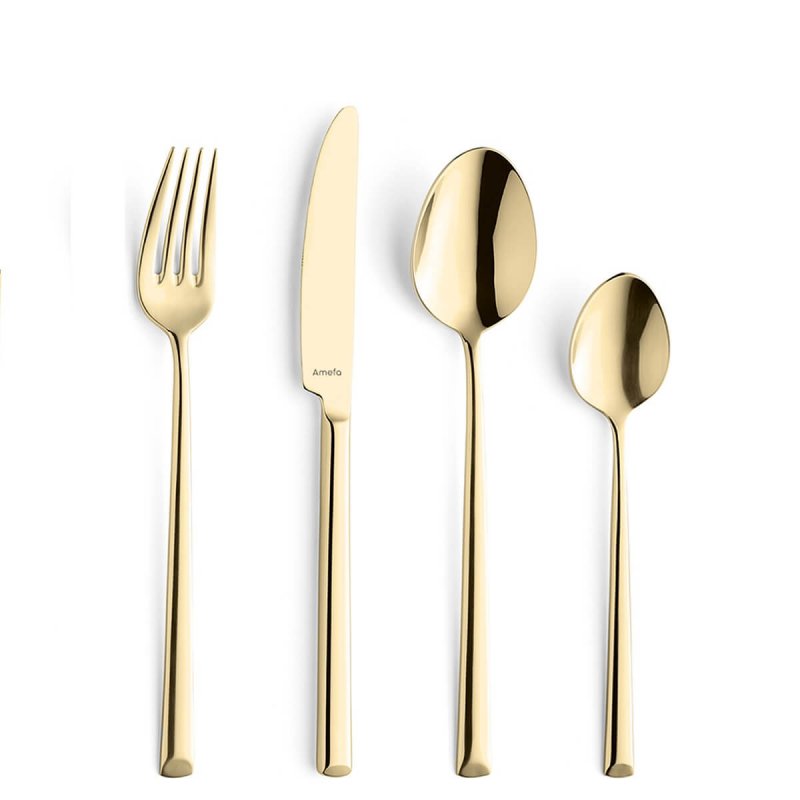 Κουτάλι Ιced tea Amefa Metropole PVD Gold