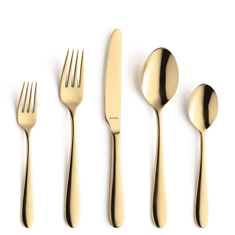 Πιρούνι Γλυκού Amefa Oxford PVD Gold