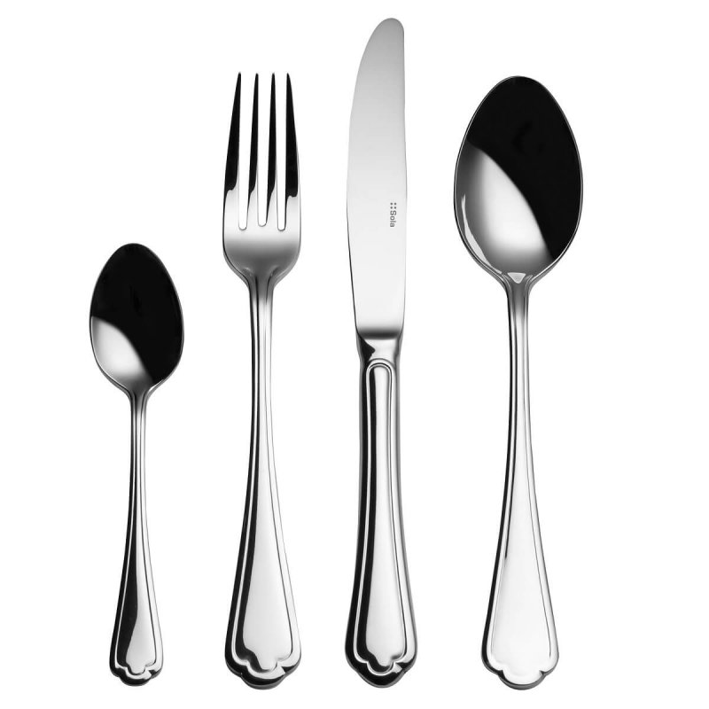 Breakfast-/Bouillon Spoon Sola Swiss Chateau Classic