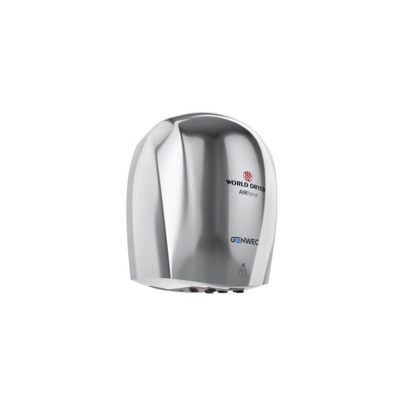 Στεγνωτήρας Χεριών Αυτόματος Word Dryer Airforce J48-970G3 Polished Chrome
