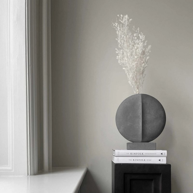 Βάζο Κεραμικό 101Copenhagen 34cm Guggenheim Mini - Dark Grey
