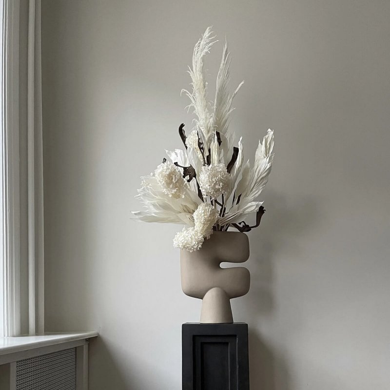 Βάζο Κεραμικό 101Copenhagen 45cm Tribal Big - Sand