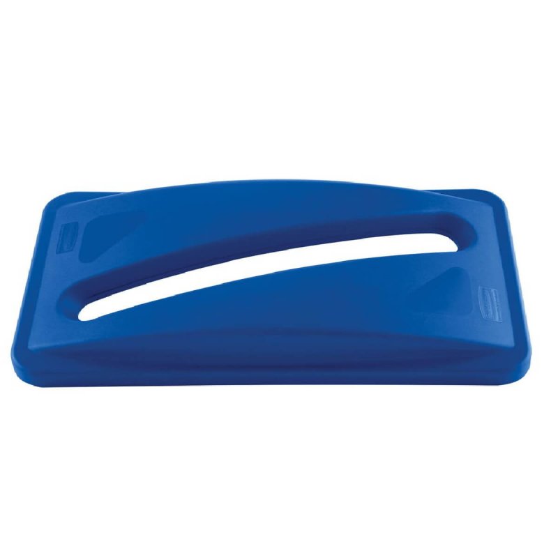 Καπάκι ανακύκλωσης με σχισμή Rubbermaid Slim Jim® Paper - Blue