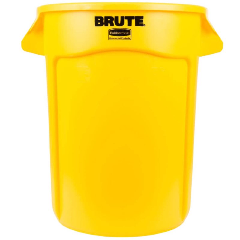 Container 121L Rubbermaid Vented BRUTE® Yellow