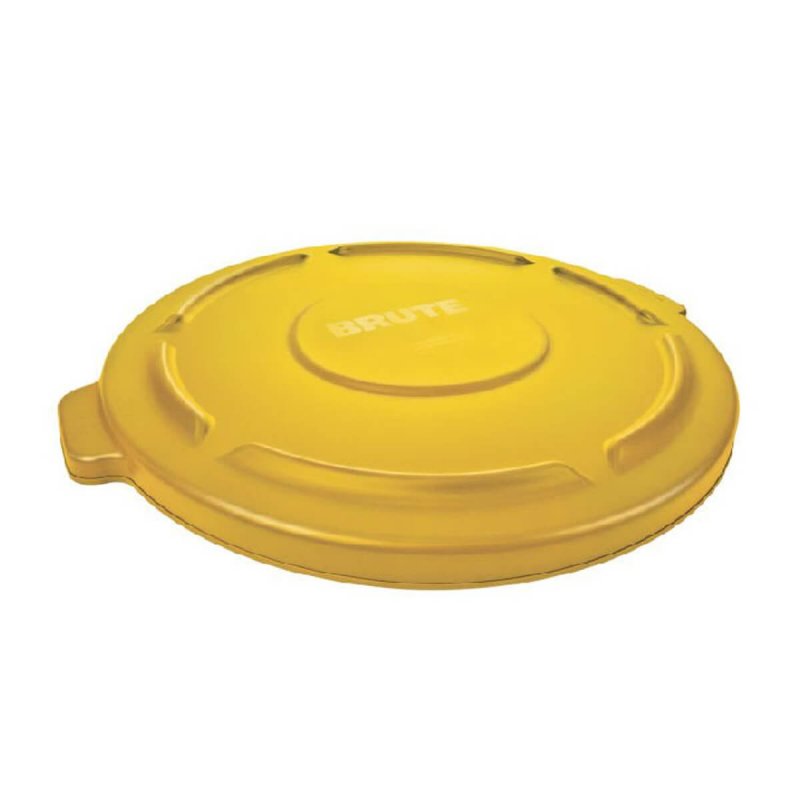 Καπάκι με Λαβή Rubbermaid Vented BRUTE® Snap-On για κάδο 121L - Yellow