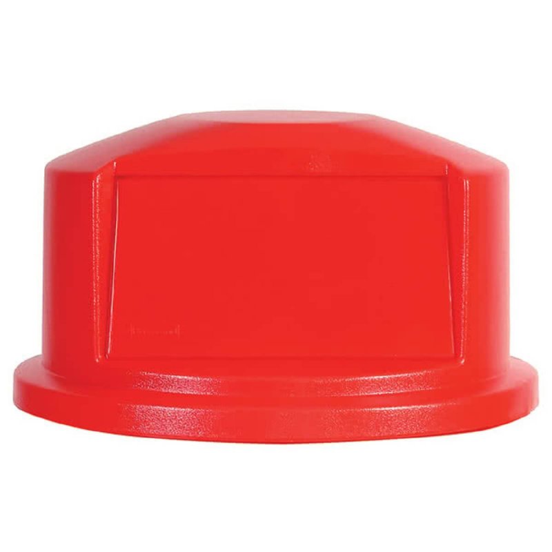 Καπάκι Θόλος με Πορτάκι Rubbermaid Vented BRUTE® Dome για κάδο 121L - Red