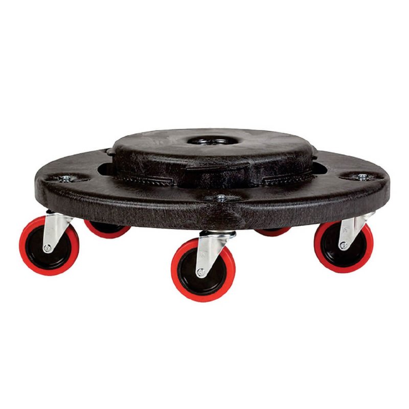 Τρόλεϊ Μεταφοράς Κάδων με Αθόρυβες Ρόδες Rubbermaid BRUTE® Dolly - Black