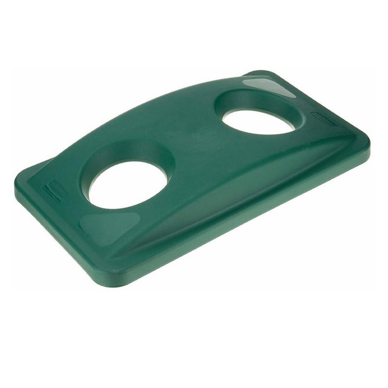 Καπάκι ανακύκλωσης με 2 οπές Rubbermaid Slim Jim®  Βottle  - Green