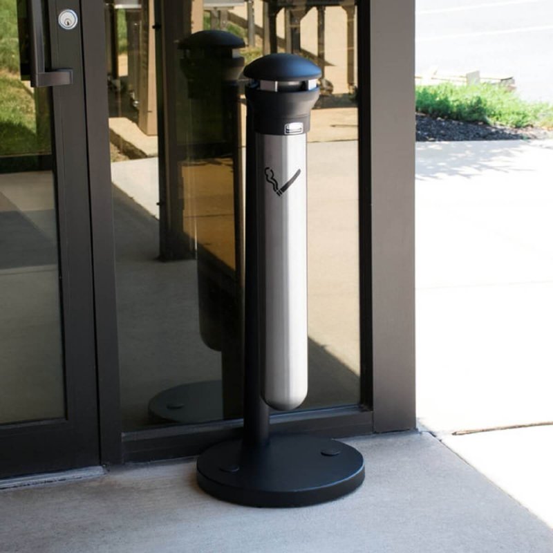 Σταχτοδοχείο Δαπέδου Rubbermaid INFINITY™ WALL MOUNT - S/steel