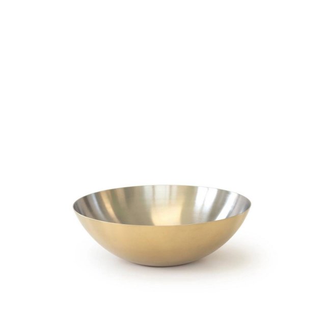 Μικρό Μπολ Ανοξείδωτο Craster Tilt Brass PVD