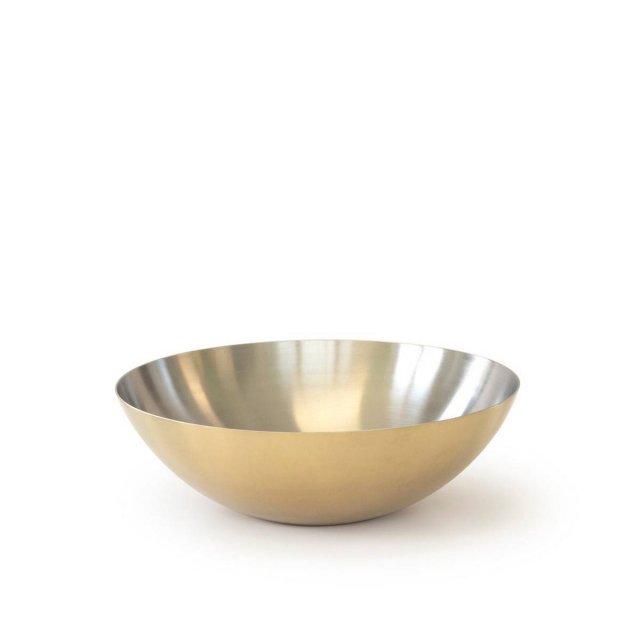 Μεσαίο Μπολ Ανοξείδωτο Craster Tilt Brass PVD