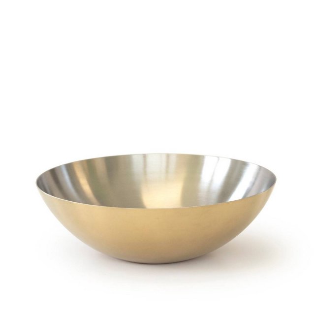 Μεγάλο Μπολ Ανοξείδωτο Craster Tilt  Brass PVD