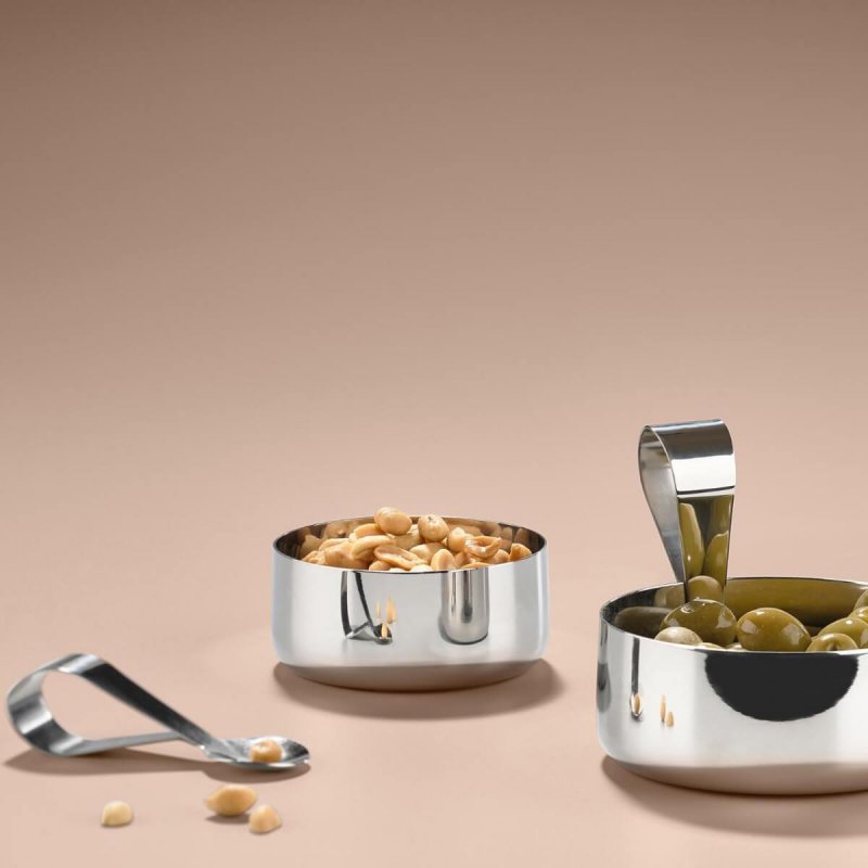 Μπολ Aνοξείδωτο με κουτάλι 200ml Zone Rocks Delicacy