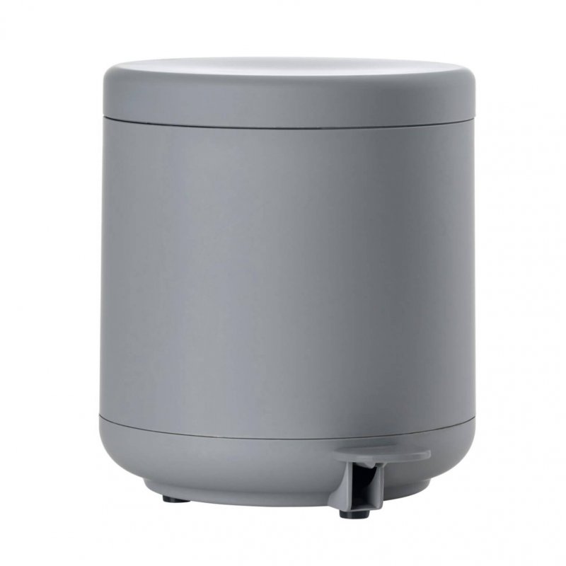 Καλαθάκι Μπάνιου με Πεντάλ Zone 4L Grey