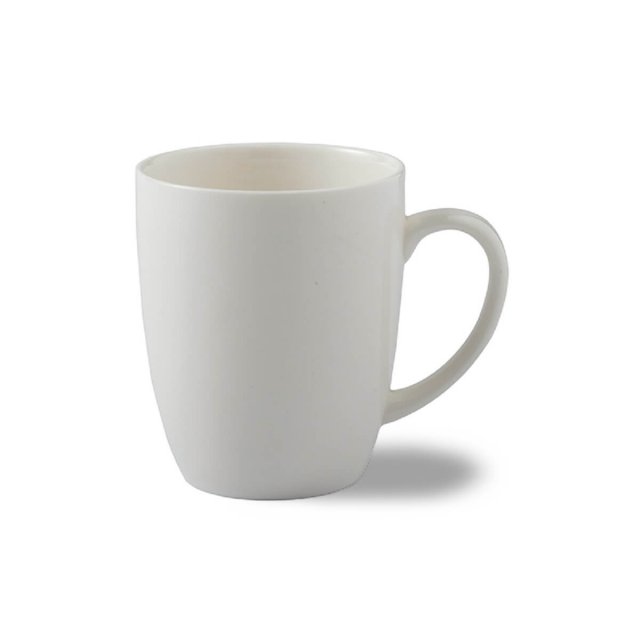 Κούπα με λαβή 250ml κωνική Luzerne China White