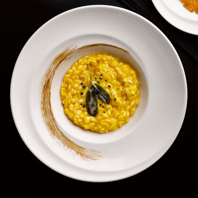 Πιάτο βαθύ σπιράλ 24cm Luzerne Signature