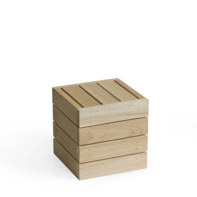 Rustic Small Oak Box Riser Craster 