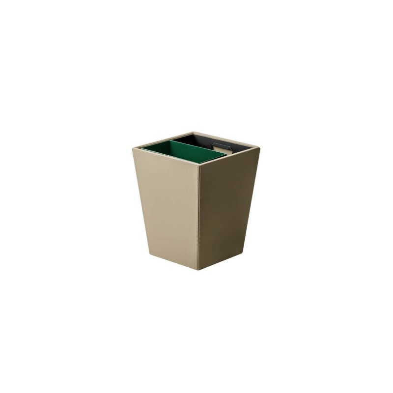 Room Waste Bin Crown Montreal  - PU Leather in 3 Colors