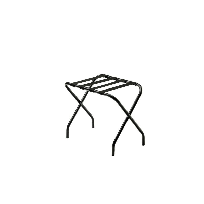 Luggage Rack Metal Black Powder-Coated Crown