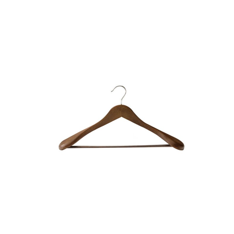 Κρεμάστρα Ξύλινη για σακάκια Crown - σε 3 χρώματα 