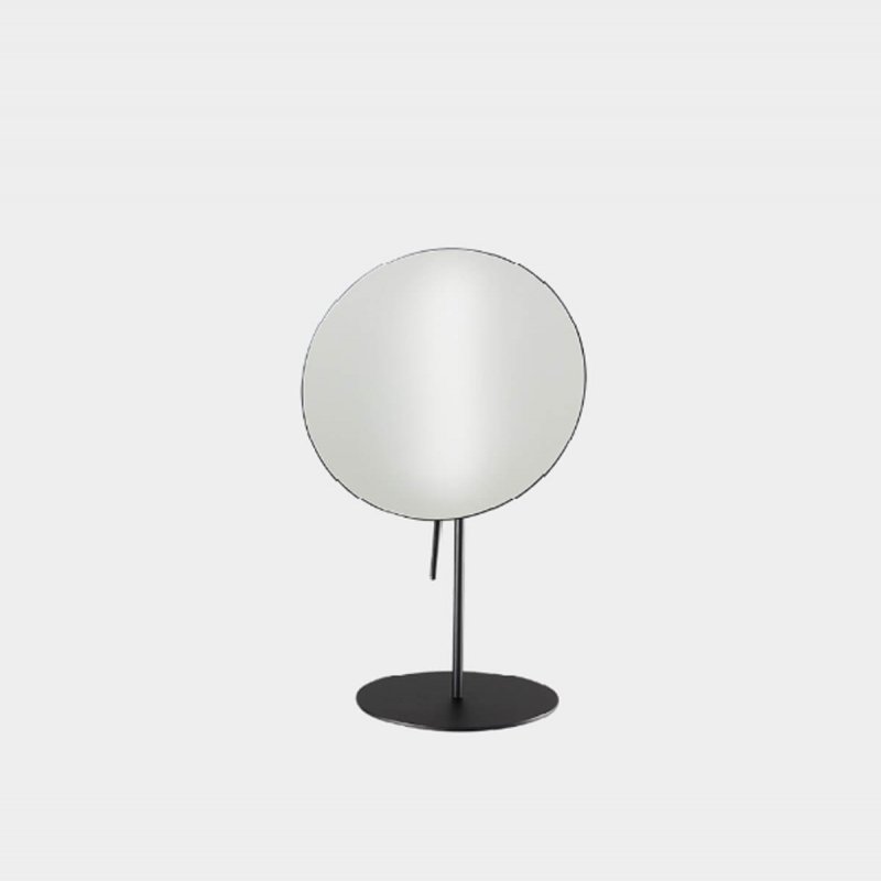 Tabletop Magnifying Mirror 3x/5x  – Matt Black Crown Naomi