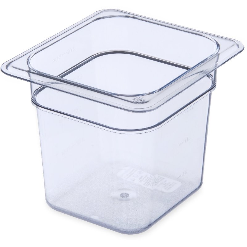 Δοχείο Carlisle PC Διάφανο 1/6GN-150mm
