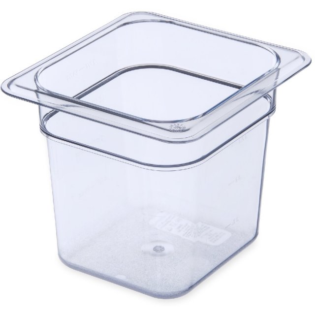 Δοχείο Carlisle PC Διάφανο 1/6GN-150mm