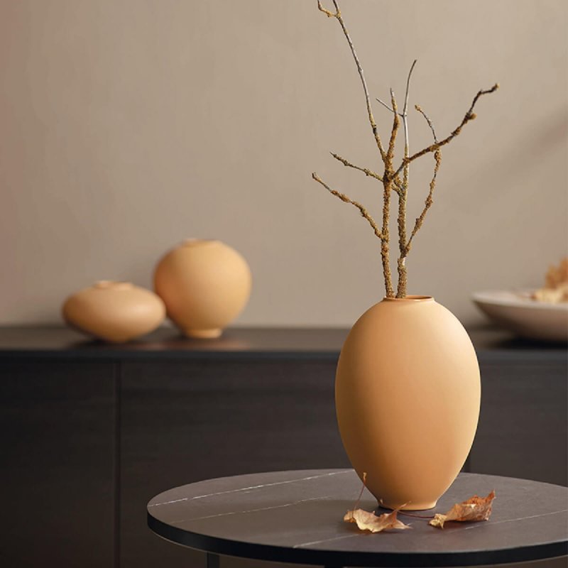Vase Stoneware 10,5cm Asa Mara Mustard