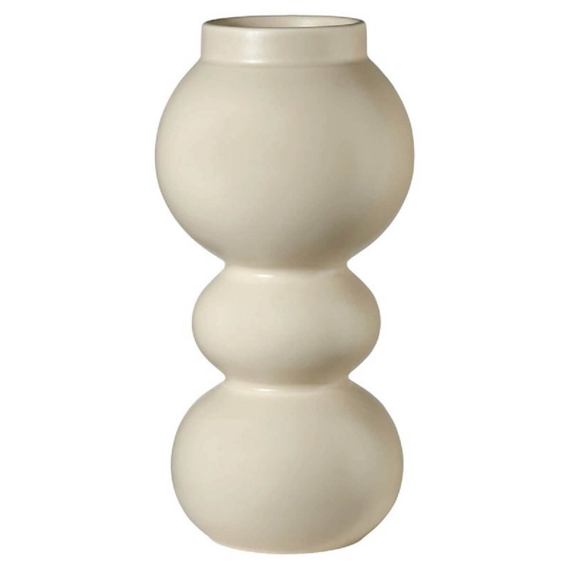 Βάζο Stoneware 23,5cm Asa Selection Como Cream