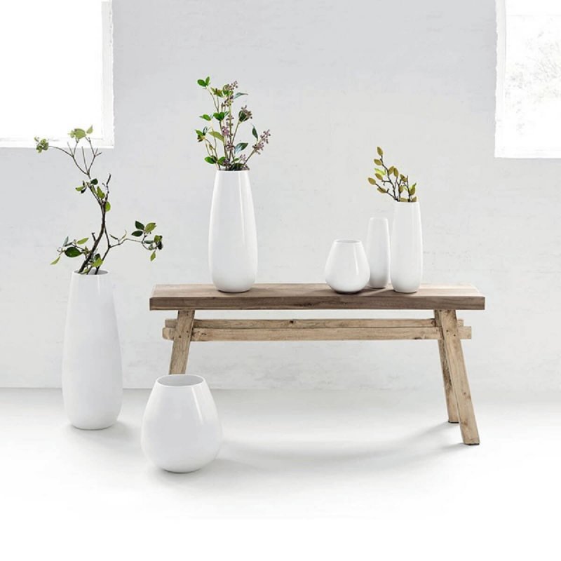 Βάζο 18cm Asa Ease glossy white