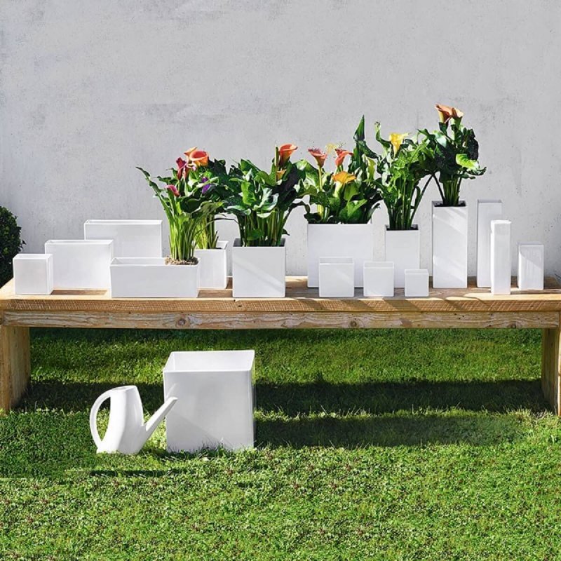 Κασπώ Stoneware 12cm Asa Selection Quadro Glossy White