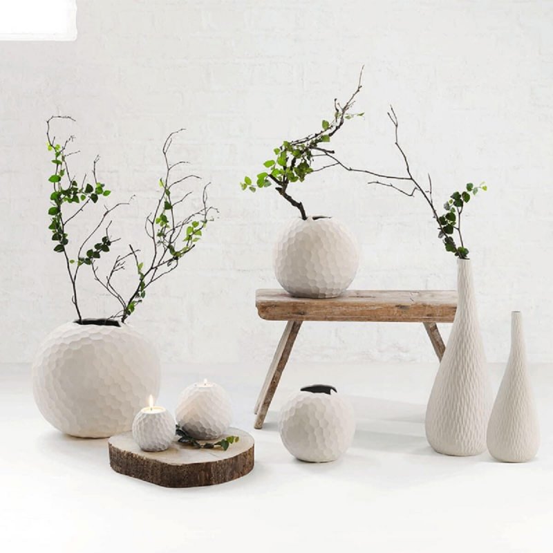 Βάζο Κεραμικό 46cm Αsa Selection Carve Nature