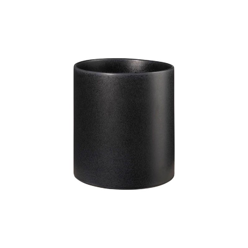 Cachepot Stoneware 15cm Asa Haruko Black Iron