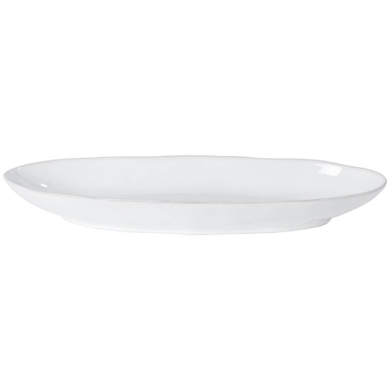 Πιατέλα Oβάλ 41cm Costa Nova Livia White