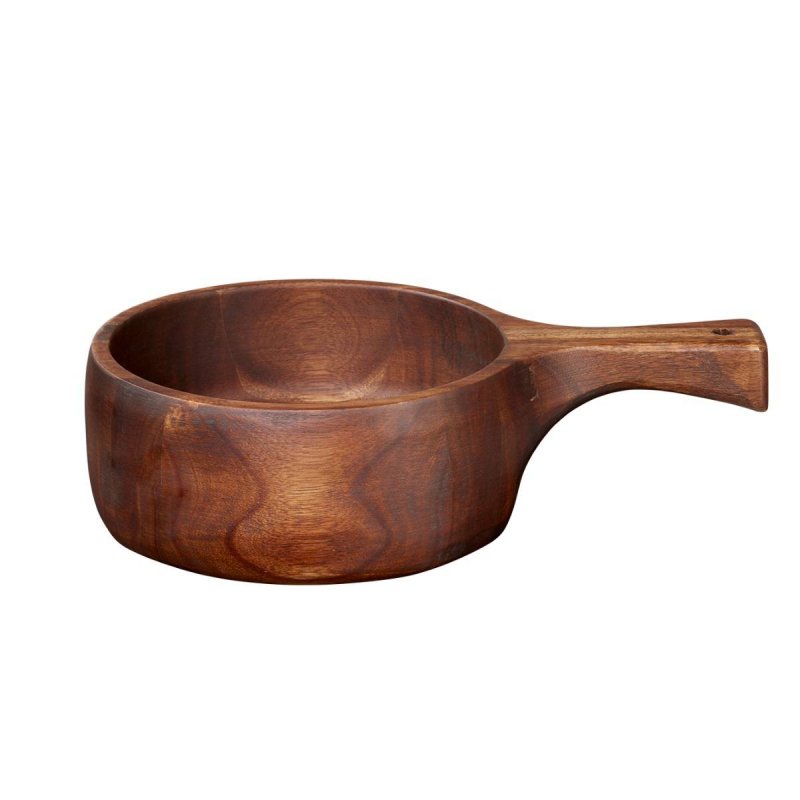 Ξύλινο Σκεύος 31cm στρ.με Λαβή Asa Selection Wood collection