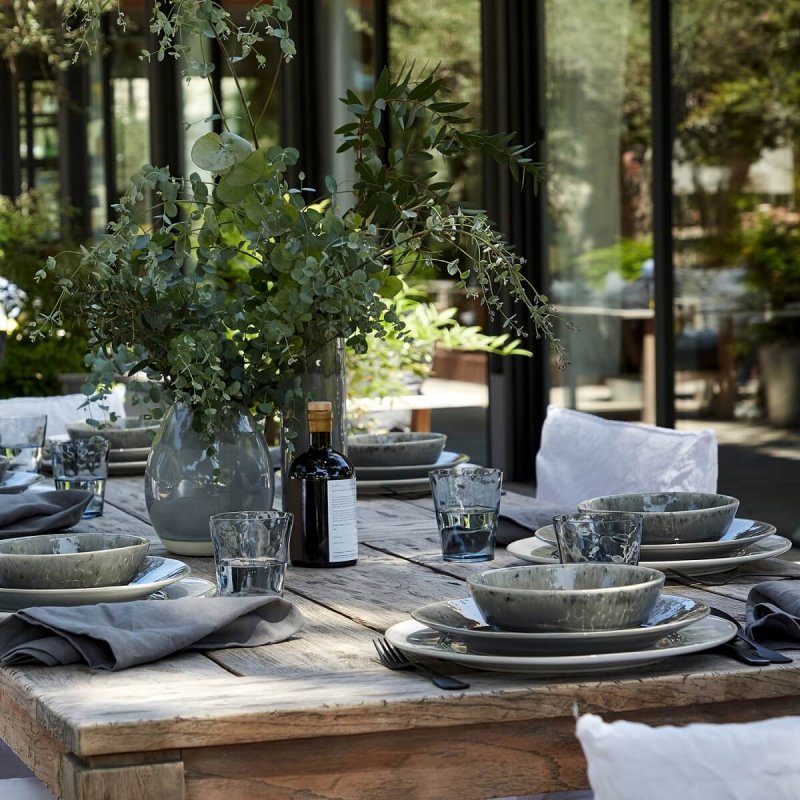 Πιατέλα Ορθ. 40cm Costa Nova Madeira Grey