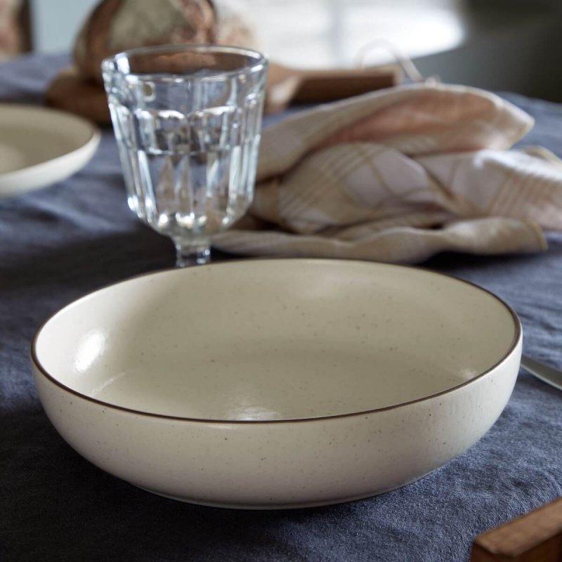 Πιάτο Βαθύ 22cm Costa Nova Monterosa Cream