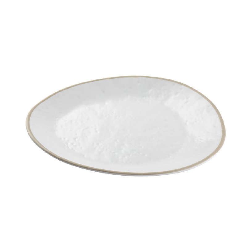 Πιάτο ρηχό 26,5cm μελαμίνης Tablecraft Europa white