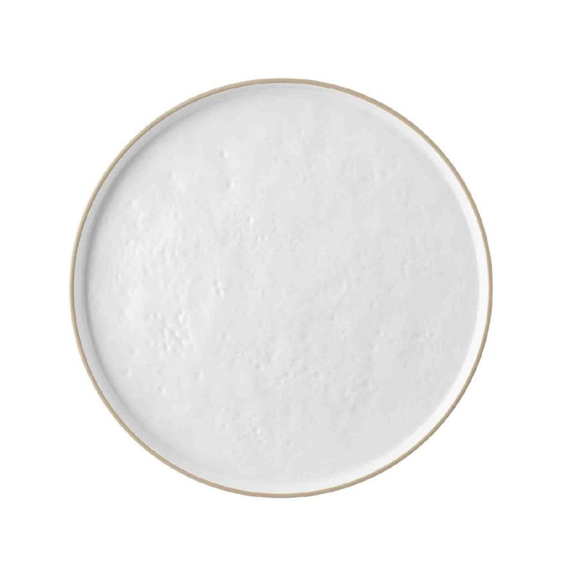 Πιάτο ρηχό 35,5cm μελαμίνης Tablecraft Europa white pattern