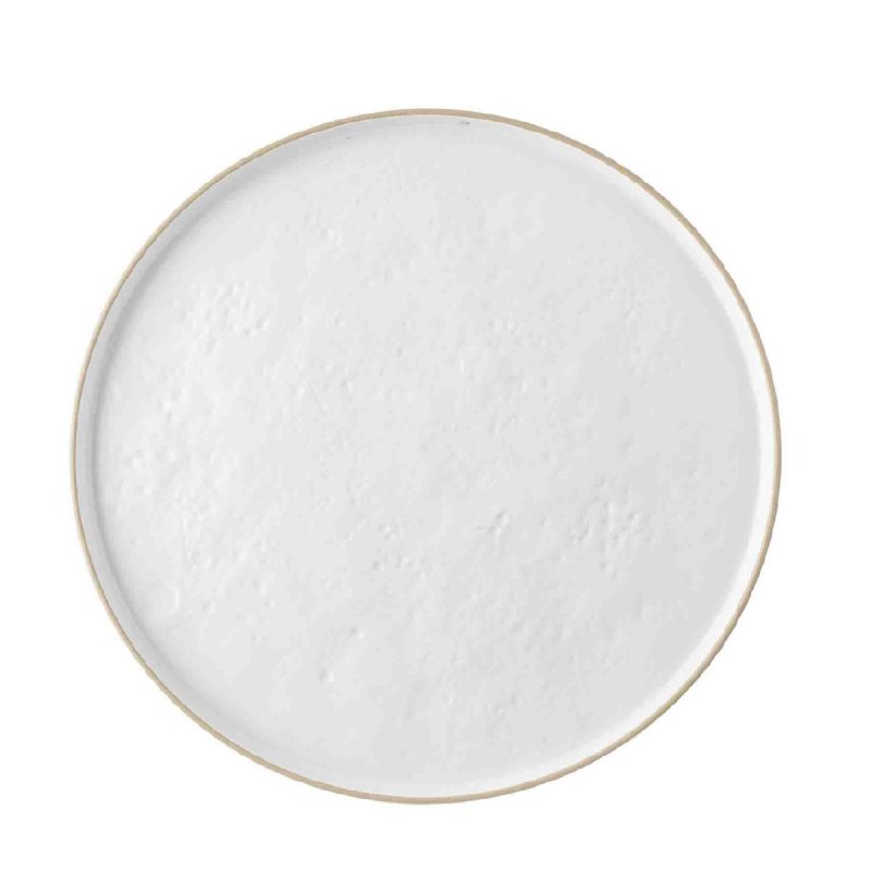 Πιάτο ρηχό 40,5cm μελαμίνης Tablecraft Europa white pattern