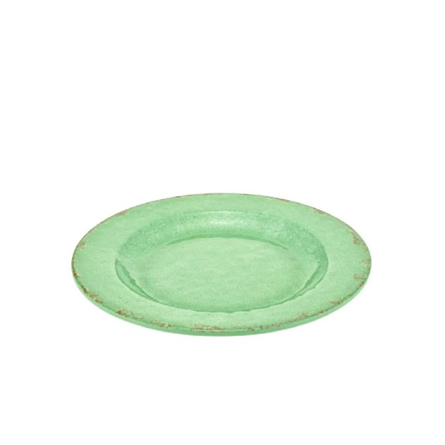 Πιάτο ρηχό με χείλος μελαμίνης 28cm Dalebrook Casablanca green
