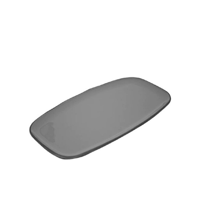 Πιατέλα μελαμίνης ορθογ. 35cm Dalebrook Marl grey