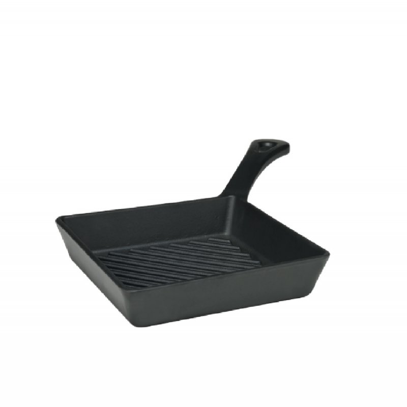 Τηγανάκι Cast Iron 16x16cm Agnelli Μαύρο