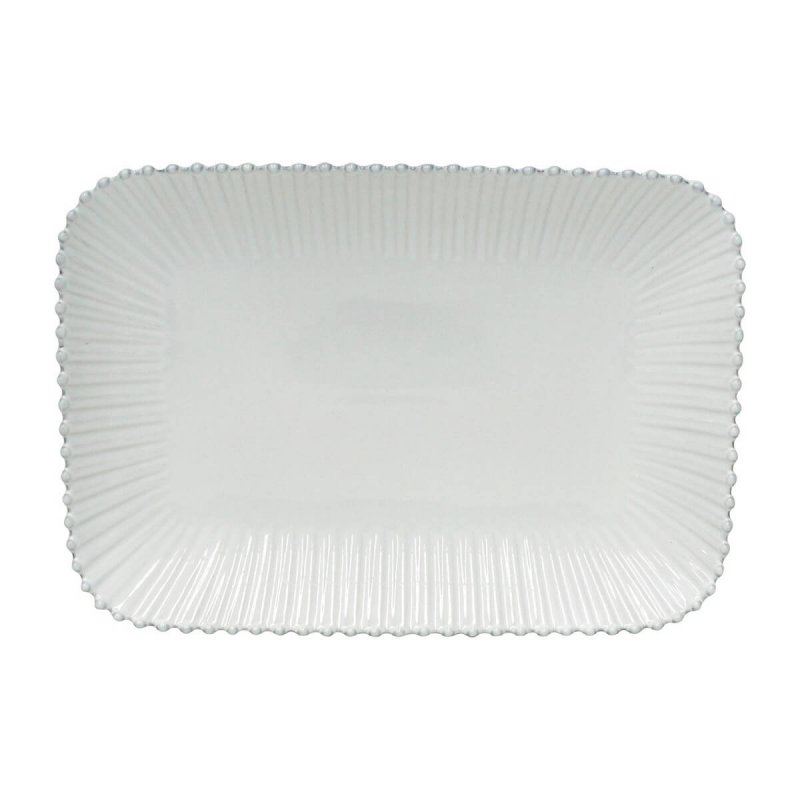 Πιατέλα Ορθογ. 40cm Costa Nova Pearl